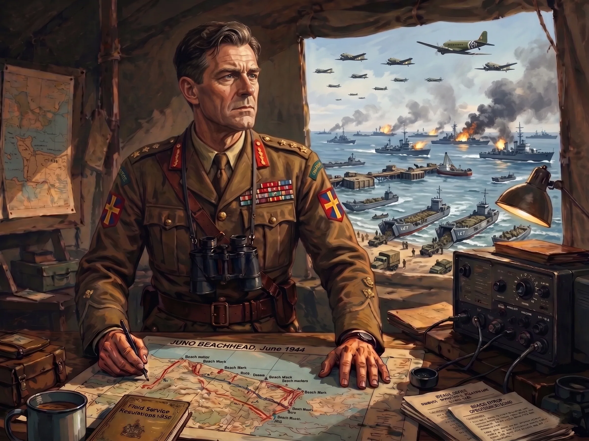 The weight of frontline command later in the career spine