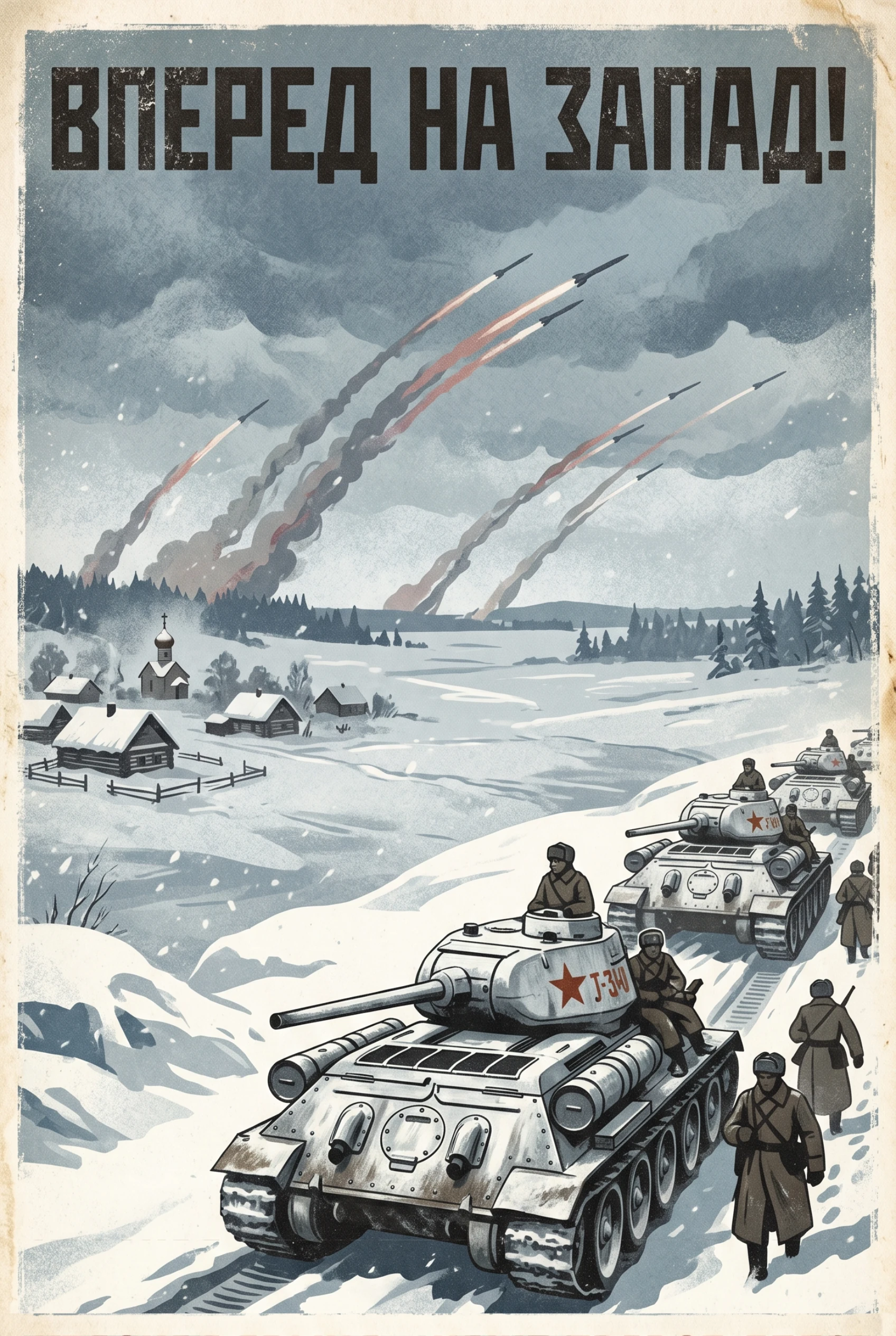 Eastern Front concept poster